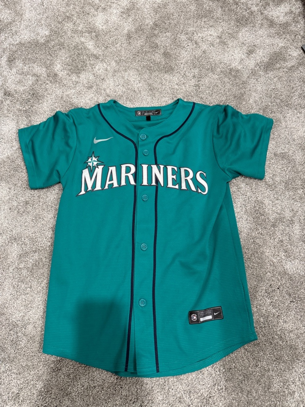 Nike Teal Mariners Baseball Jersey